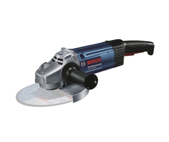 Bosch GWS 2000-230 Professional Angle Grinder – Durable 230mm Grinding Machine for Heavy Duty Cutting, Construction, and Metal Fabrication Work